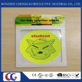 Promotional Gift Smile Face PVC Reflective Sticker